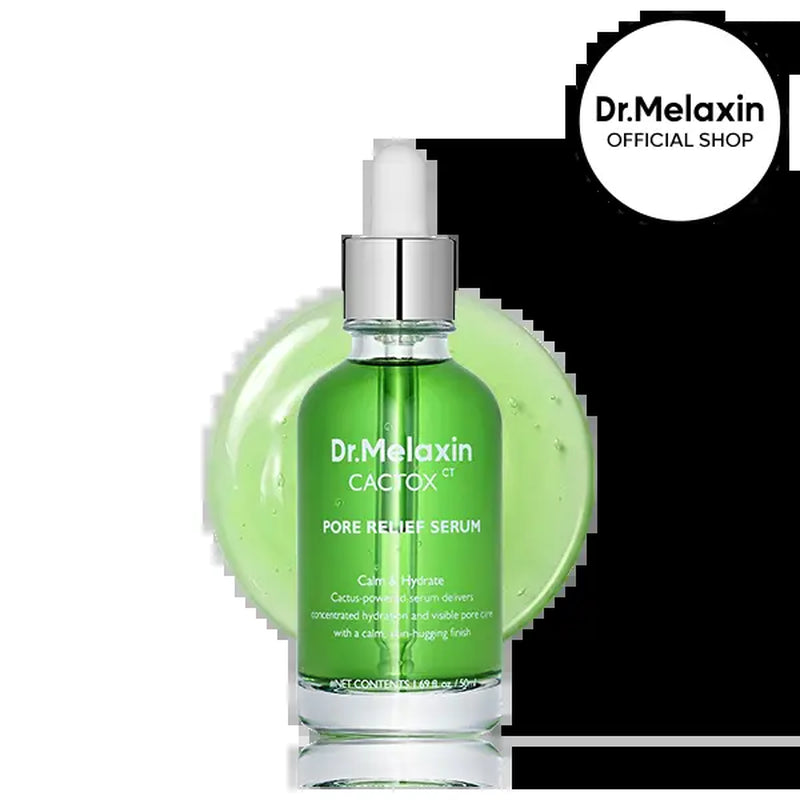 [Dr.Melaxin Official] CACTOX Pore Relief Serum with Pore Refining & Texture Smoothing for Hydrating Care
