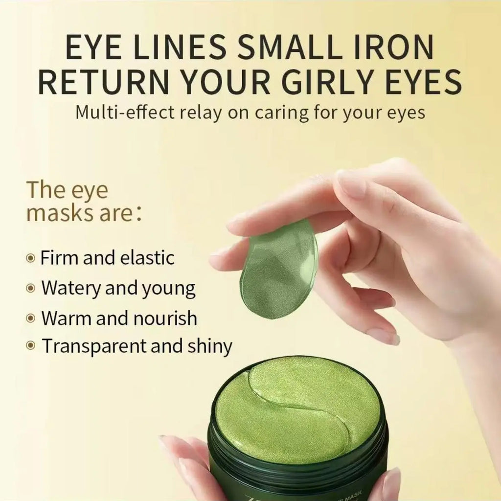 Avocado & Gold Eye Mask Duo - Alternate Day and Night Use Eye Mask – Reduces Periocular Fine Lines & Eye Bag Care, Fades Dark Circles - Hydrating Moisturizing Skincare Product