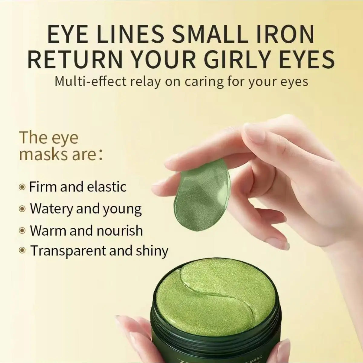 Avocado & Gold Eye Mask Duo - Alternate Day and Night Use Eye Mask – Reduces Periocular Fine Lines & Eye Bag Care, Fades Dark Circles - Hydrating Moisturizing Skincare Product