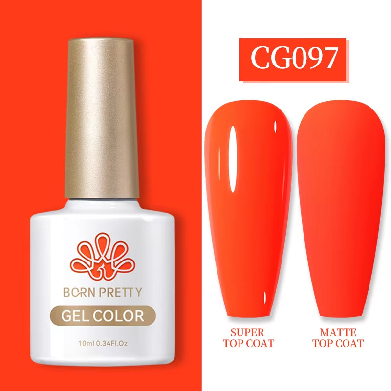 10Ml Gel Nail Polish Gel 130 Colors Semi Permanent Solid Nail Gel Varnish Soak off UV Gel for Base Top Coat