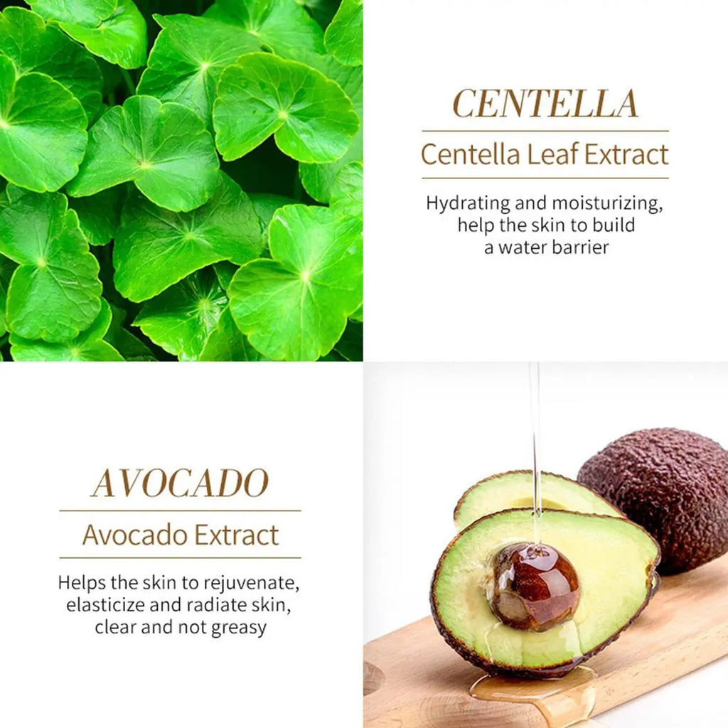 Avocado & Gold Eye Mask Duo - Alternate Day and Night Use Eye Mask – Reduces Periocular Fine Lines & Eye Bag Care, Fades Dark Circles - Hydrating Moisturizing Skincare Product
