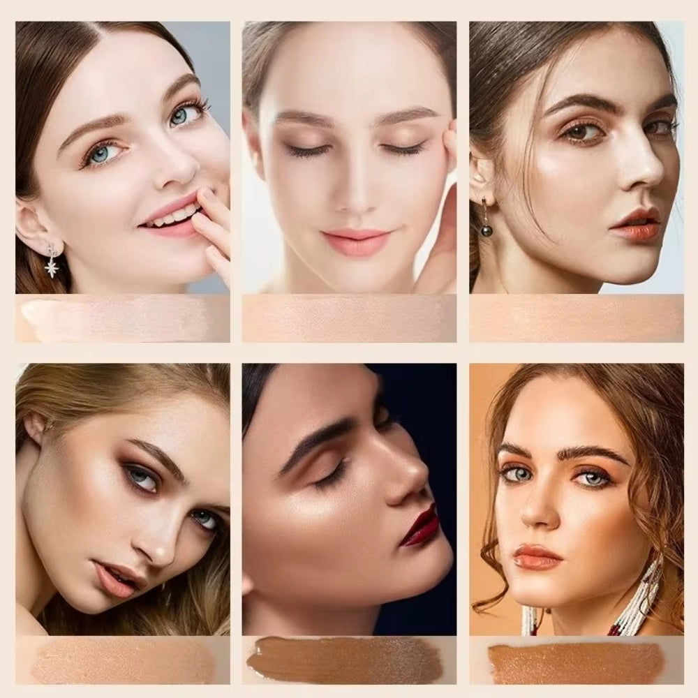 Liquid Concealer Matte High Coverage Waterproof Oil Control Moisturizing Long Lasting Concealer Professional Face Makeup