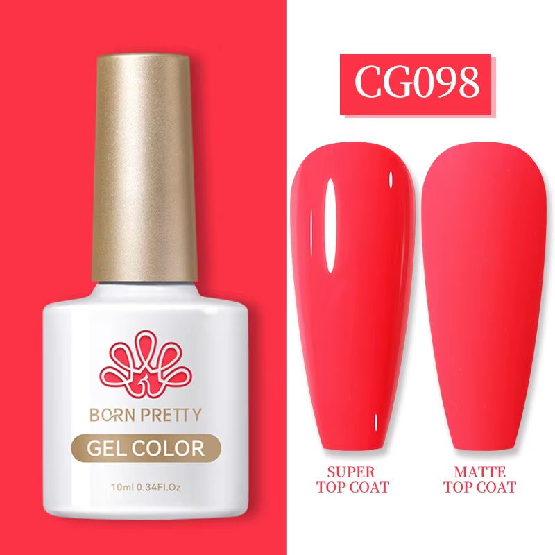 10Ml Gel Nail Polish Gel 130 Colors Semi Permanent Solid Nail Gel Varnish Soak off UV Gel for Base Top Coat